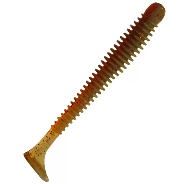 Съедобная силиконовая приманка Crazy Fish Vibro worm 2.5'' 81-65-10-6 кальмар
