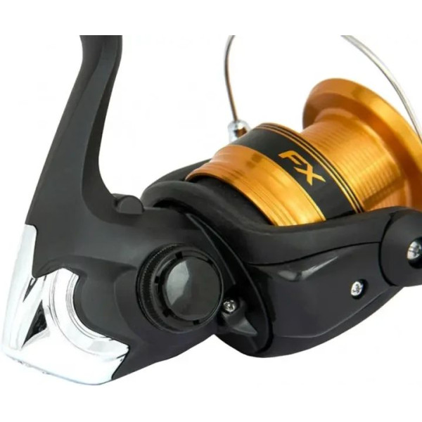 Катушка спиннинговая Shimano FX 2500 FC, 2+1 шарикоподшипника, алюминиевая шпуля AR-C, корпус XT-7