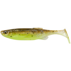 Силиконовая приманка Savage Gear Fat Minnow T-Tail 105 mm 11.0g Green Pearl Yellow