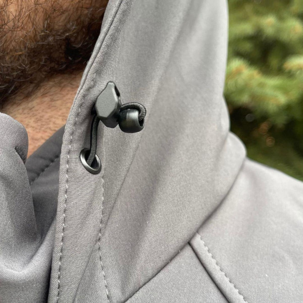 Костюм для риболовлі Apex OUTDOOR Softshell FR сірий XL