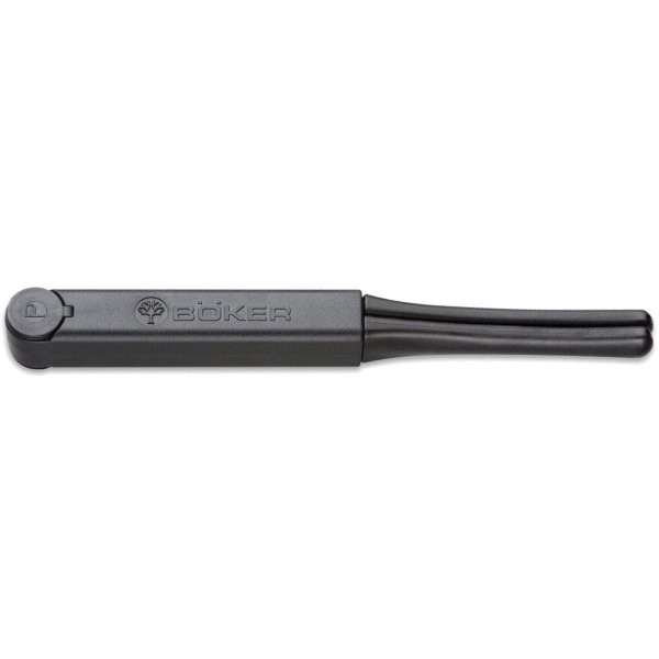 Набор столовых приборов Boker Snac Pac. Туристический, компактный, 5 в 1 (нож, вилка, ложка, соль/перец).