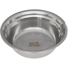 Глубокая тарелка Skif Outdoor Loner Bowl 800 мл из нержавеющей стали для кемпинга, туризма, устойчивая к царап
