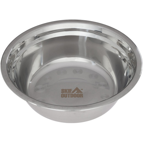 Глубокая тарелка Skif Outdoor Loner Bowl 800 мл из нержавеющей стали для кемпинга, туризма, устойчивая к царап