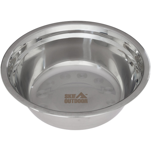 Глубокая тарелка Skif Outdoor Loner Bowl 800 мл из нержавеющей стали для кемпинга, туризма, устойчивая к царап