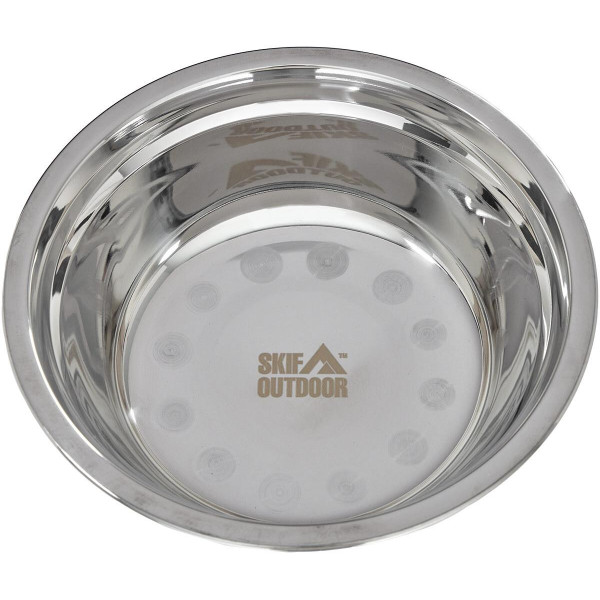 Глубокая тарелка Skif Outdoor Loner Bowl 800 мл из нержавеющей стали для кемпинга, туризма, устойчивая к царап