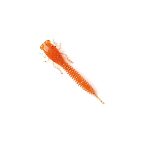 Силіконова приманка X-Larva 2" (50 мм) колір 017, на хижака, 8 шт, для окуня, судака та щуки, мікроджиг, уловиста приманка