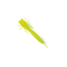 Силіконова приманка X-Larva 2" колір 024, 50 мм, набір 8 шт, їстівний силікон для лову окуня, судака, щуки, мікроджиг