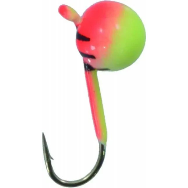 Мормишка вольфрамова Fishing ROI Куля з вушком фарб. 5mm 1,22gr YQ8P