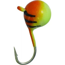 Мормишка вольфрамова Fishing ROI Куля з вушком фарб. 5mm YQ5P