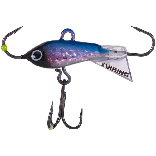 Балансир Viking Fishing Yeti Jig 20мм 3.0g #1 Blue Glam для зимней рыбалки