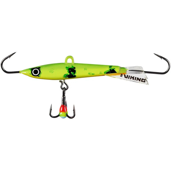 Балансир Viking Fishing Yeti Jig 40 мм 7.0g #5 Acid для зимової риболовлі