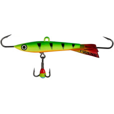 Балансир Viking Fishing Yeti Jig 50 мм 12.0g # 4 Fire Perch для зимової риболовлі