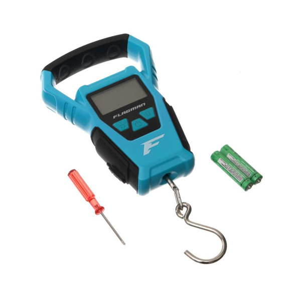 Ваги Flagman Waterproof Scale 50 кг водонепроникні для риболовлі