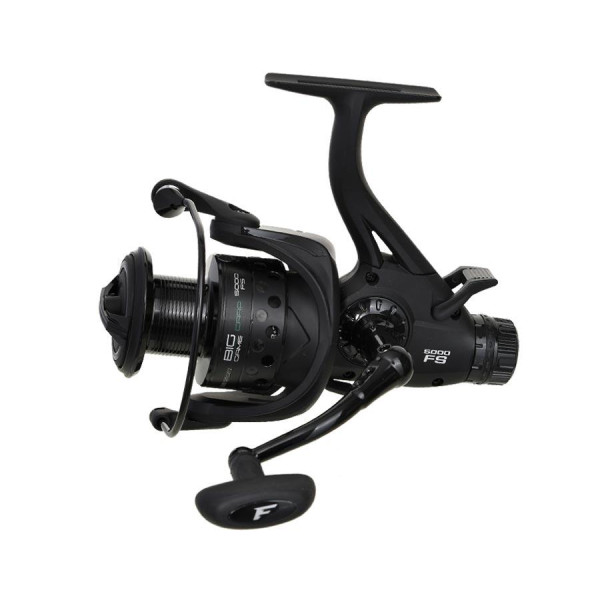 Котушка коропова Flagman Sensor Big Game Carp 5000 FS, з байтранером, алюмінієвою шпулею, S-Curve, Anti-Twist, графітовий корпус