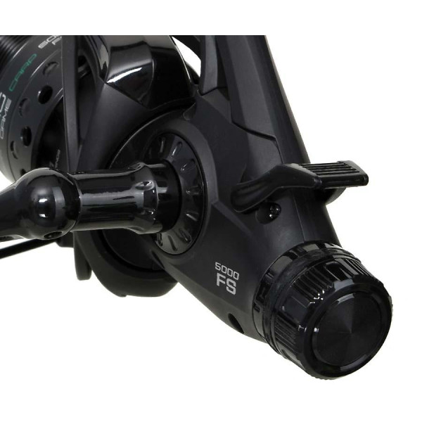 Котушка коропова Flagman Sensor Big Game Carp 5000 FS, з байтранером, алюмінієвою шпулею, S-Curve, Anti-Twist, графітовий корпус