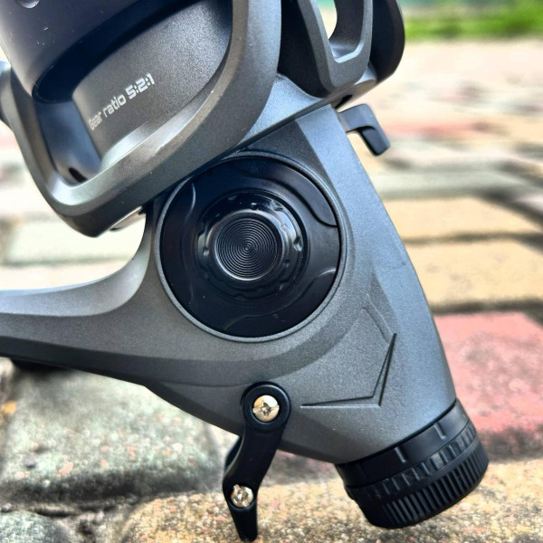 Котушка фідерна X-Fish Trophy Baitrunner 5000, 1+1 підшипник, передній фрикціон, бейтранер, пластикова шпуля, 5.2:1