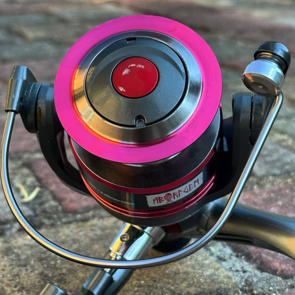Катушка безынерционная Bratfishing Shar Pei 6000 RD, 5+1 подшипник, задний фрикцион, металлическая шпуля