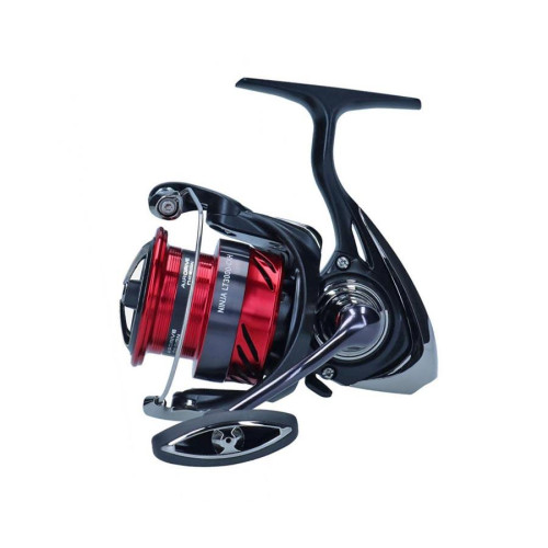 Котушка безінерційна Daiwa Ninja '23 LT 2000, спінінгова, 4+1 підшипник, передній фрикціон, легка, алюмінієва шпуля