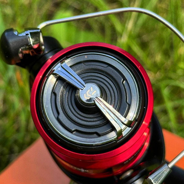 Катушка безынерционная Daiwa Ninja '23 LT 2000, спиннинговая, легкая, 5 подшипников, передний фрикцион