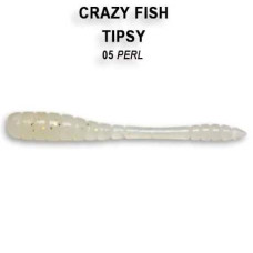 Їстівна силіконова приманка Crazy Fish Tipsy 2" 9-50-5-1, аніс, для хижої та мирної риби, слаг, м’який силікон