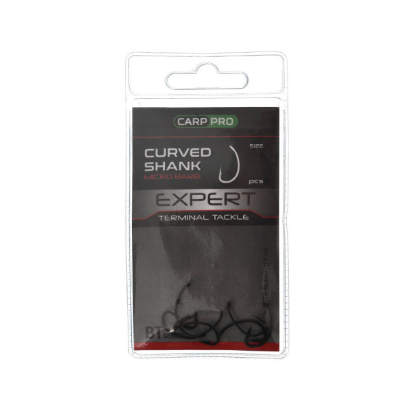 Крючки Carp Pro Curved Shank №10 для карповой ловли