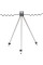 Трипод X-Fish Basic max 123cm, підставка для вудлищ, універсальна, складна, алюмінієва