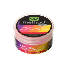 Бойли Carp Pro Method+ Multicolor Pop Ups 8/6 мм Krill Plum Royal