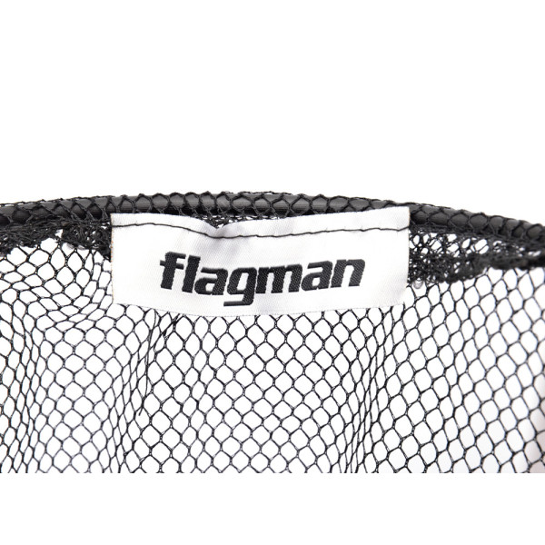 Рыболовный садок Flagman Keepnet Mesh 4 кольца, диаметр 30 см, длина 1 м, прочный полиэстер, компактный для пе