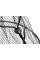 Рыболовный садок Flagman Keepnet Mesh 4 кольца, диаметр 30 см, длина 1 м, прочный полиэстер, компактный для пе