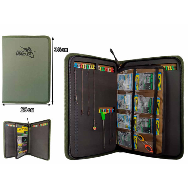 Повідниця ProfMontazh RIG-BOX BIG на 50 приводів (Khaki)