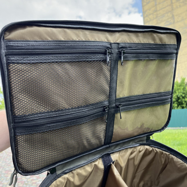 Сумка для рыбалки ProfMontazh BIG CARP 55L 12 карманов