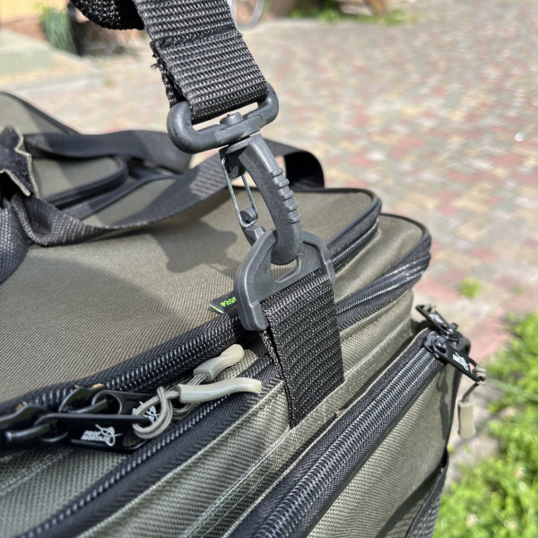 Сумка для рыбалки ProfMontazh BIG CARP 55L 12 карманов