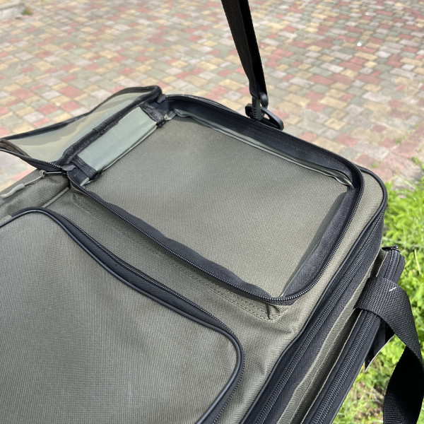 Сумка для рыбалки ProfMontazh BIG CARP 55L 12 карманов