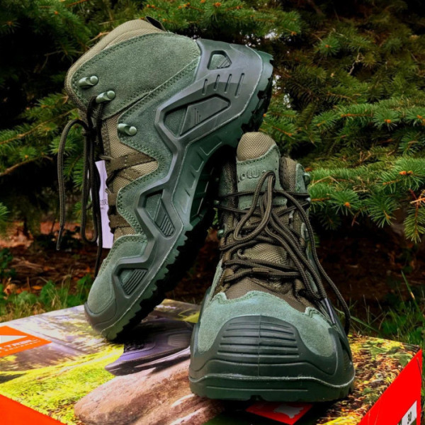 Ботинки мужские всесезоные тактические хаки . GORE-TEX 42