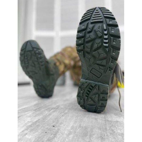 Ботинки мужские всесезоные тактические хаки GORE-TEX 44