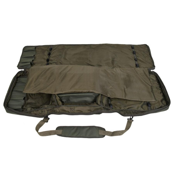 Чехол Carp Pro для 4-х трехсекционных удилищ с катушками (144x10 см), водонепроницаемый для хранения снастей