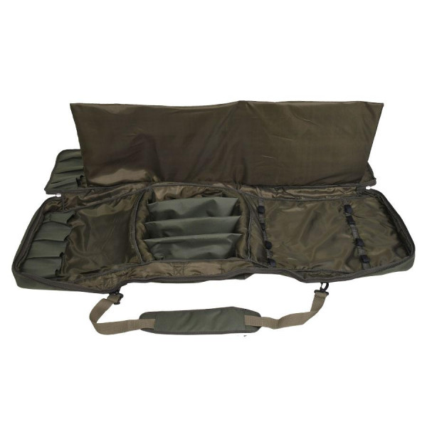 Чехол Carp Pro для 4-х трехсекционных удилищ с катушками (144x10 см), водонепроницаемый для хранения снастей