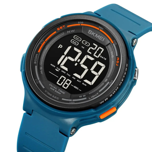 Годинник на руку тактичний Skmei 1841 Blue чоловічий
