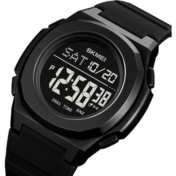 Годинник на руку тактичний Skmei 2023BKBK Black-Black чоловічий