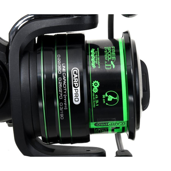 Котушка коропова Carp Pro D-CARP 5500 FS NEW з бейтранером