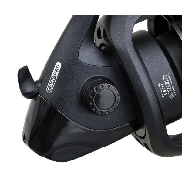 Котушка коропова Carp Pro D-Carp 6000 SD New, 5+1 підшипник, швидкий фрикціон Speed Drag, алюмінієва шпуля, графітовий корпус