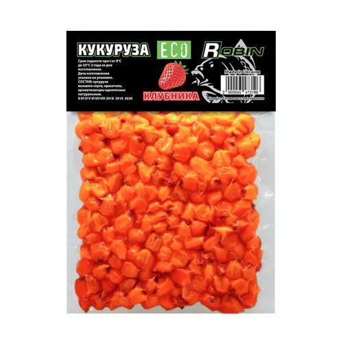 Кукуруза вакум Robin 100 гр - коубника, насадка для рыбалки