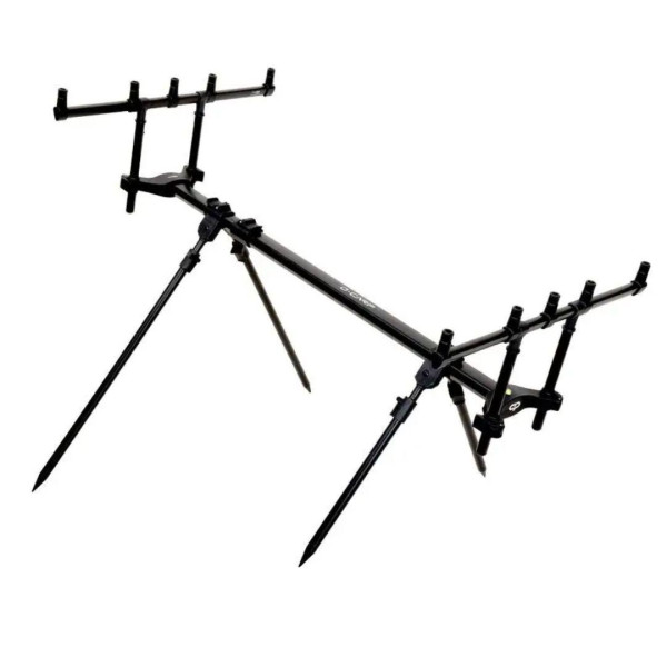 Набор Carp Pro D-Carp 3-4 Rod Pod 4 legs + сигнализаторы CARP PRO 3 шт + свингеры FISHING ROI BITE INDICATOR 3
