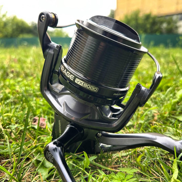 Карповая катушка Fishing ROI Mirage VX8000, большая шпуля, запасная углепластиковая шпуля