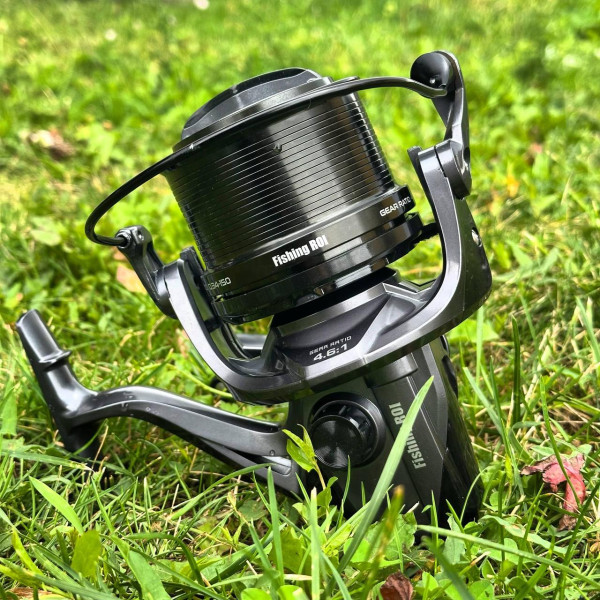 Карповая катушка Fishing ROI Mirage VX8000, большая шпуля, запасная углепластиковая шпуля