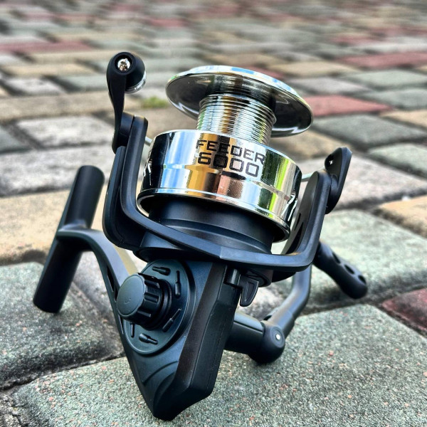 Катушка фидерная Flagman Avenger Feeder 6000, 1 подшипник, передний фрикцион, пластиковая шпуля