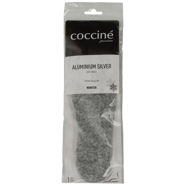 Зимові Устілки 665/46 ALUMINIUM SILVER 39 (нат.войлок+фол.)