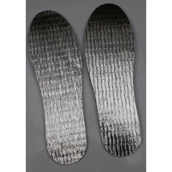 Зимові Устілки 665/46 ALUMINIUM SILVER 40 (нат.войлок+фол.)