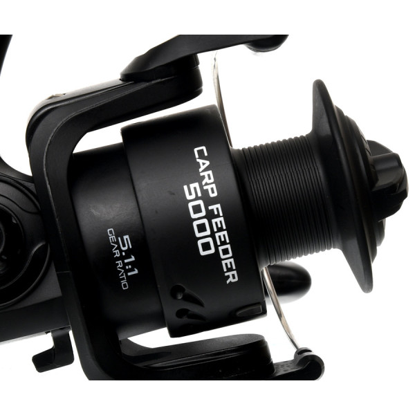Котушка фідерна Flagman Avenger Carp Feeder 5000, 1 підшипник, передній фрикціон, система Free Spool, редукція 5.1:1