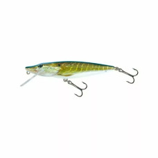 Воблер Salmo Pike PE11JF 11 см 16 г Real Pike, плаваючий, для щуки, судака та інших хижих риб, реалістичний дизайн, металеві кульк